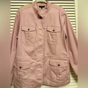 Talbots Light Pink Utility Jacket size 2x